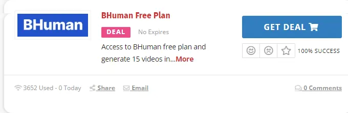 BHuman Offer